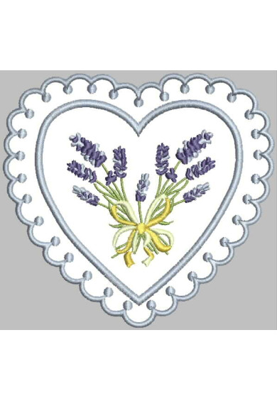 Hop050- Lavender Heart Sachet 